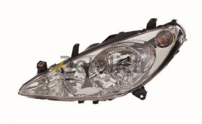 PEUGEOT 307 фара лев с противотум с рег.мотор (depo) PEUGEOT 307 фара лев с противотум с рег.мотор (depo)